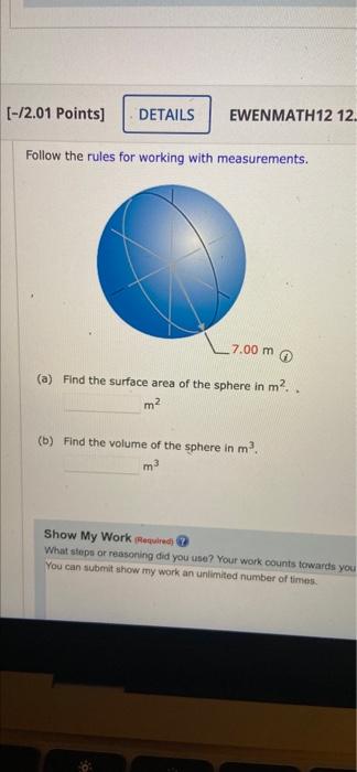 i need help please (-/2.01 Points] DETAILS EWENMATH12 12. Follow the rules