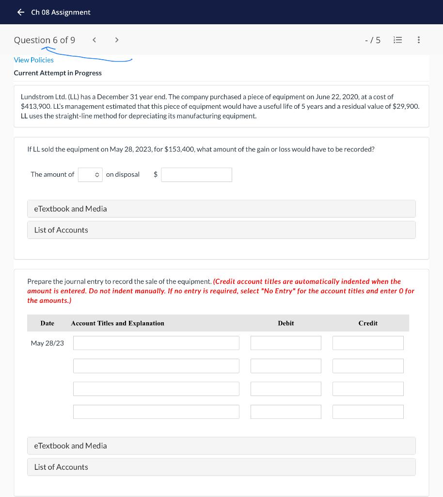 For this chapter 8 on my course please help answer Question 6,