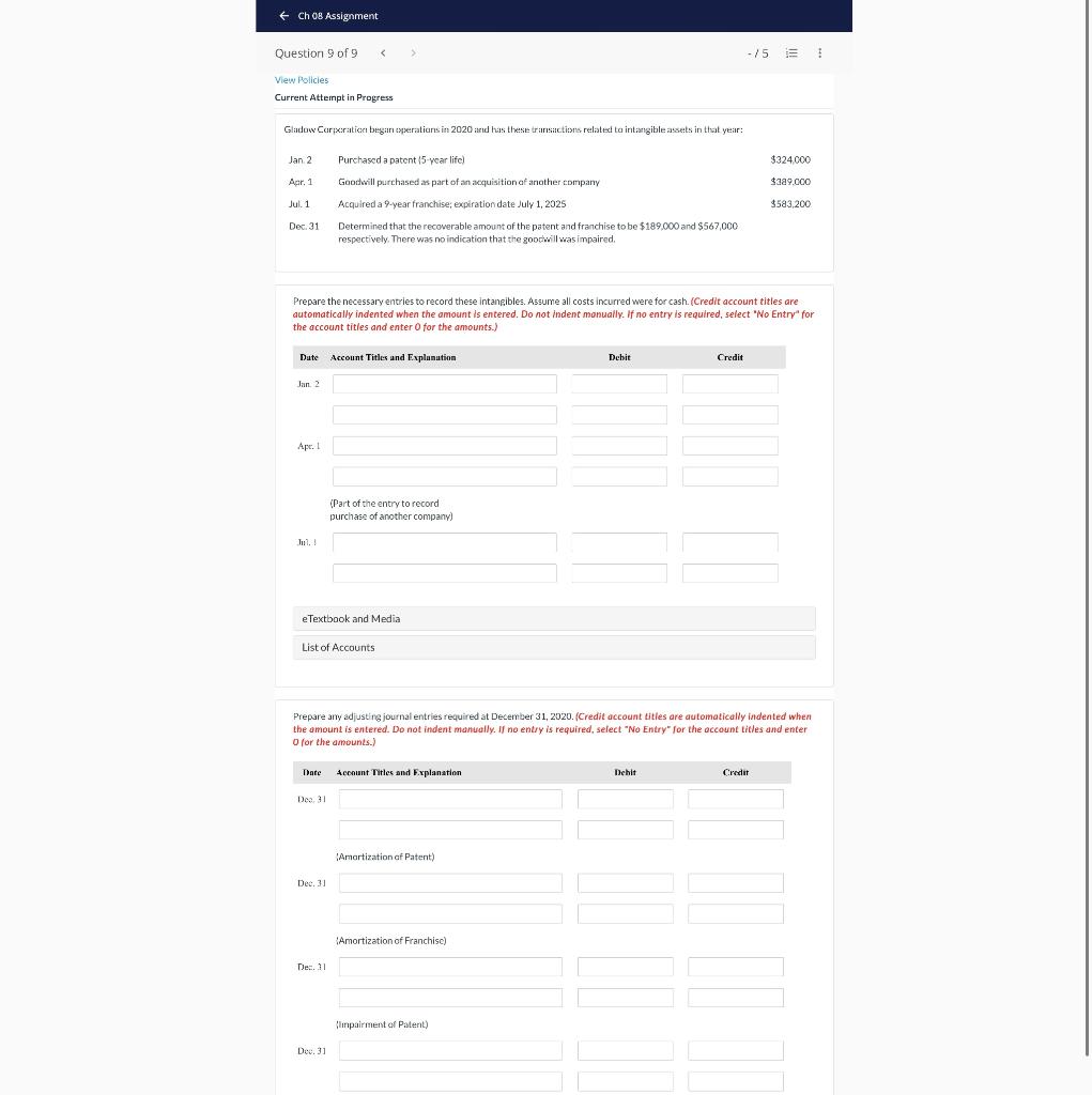 Please help me answer this question 9 divided into two part because
