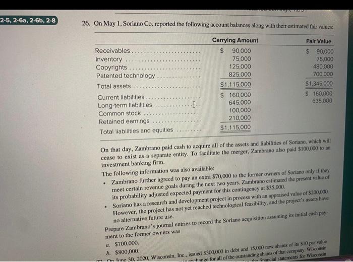 question 26 and please make it clear and understandable thank you!!! 6.