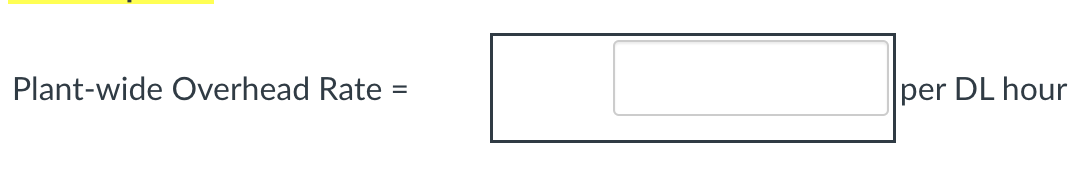 manufacturing activity. Calculate the total manufacturing costs per unit by product after