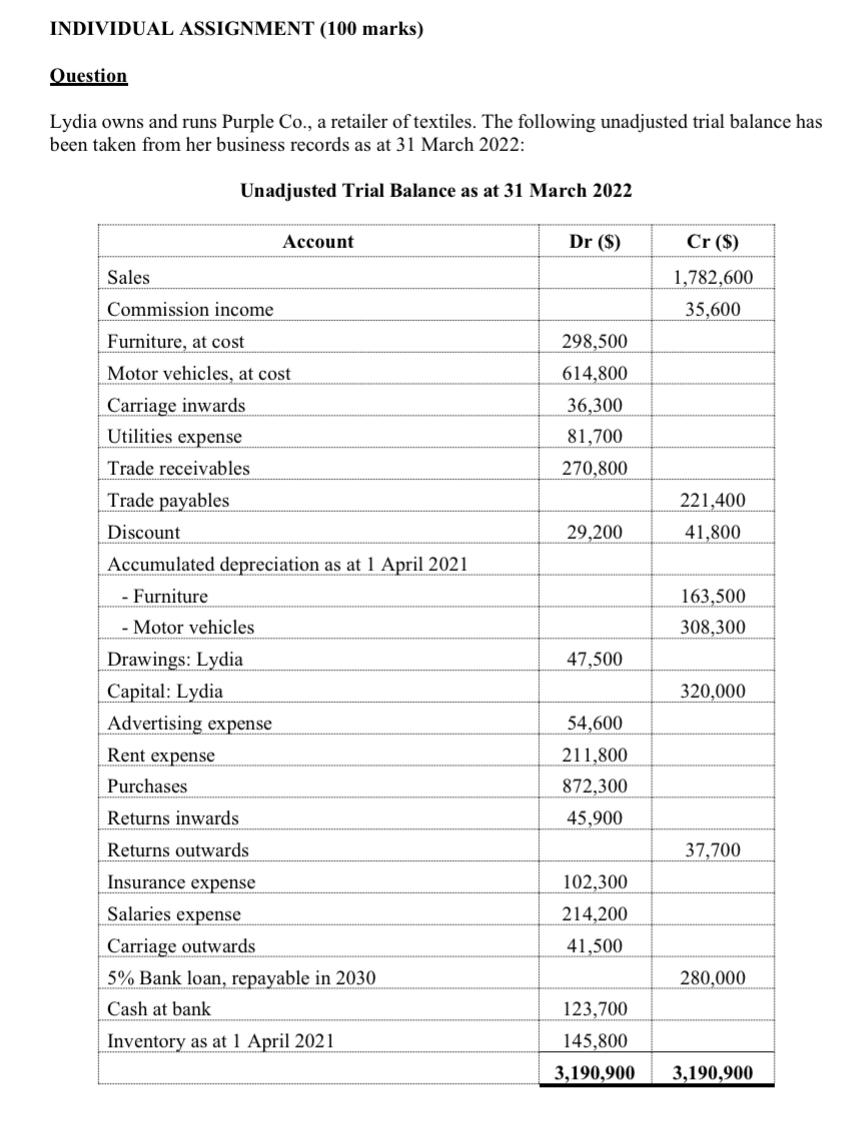 Typed on word processor such as M/S Word, and in SOCI and