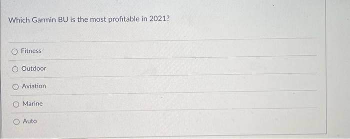 Fitness Outdoor Aviation Marine What is that revenue contribution (in percentage)? Please