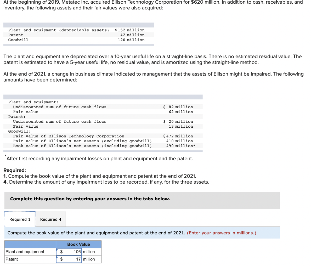 REQUIRED 1 ANSWER IS WRONG. PLEASE HELP! At the beginning of 2019