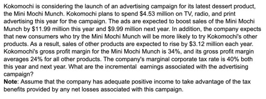  Please answer the year 1 section and year 2 as well.