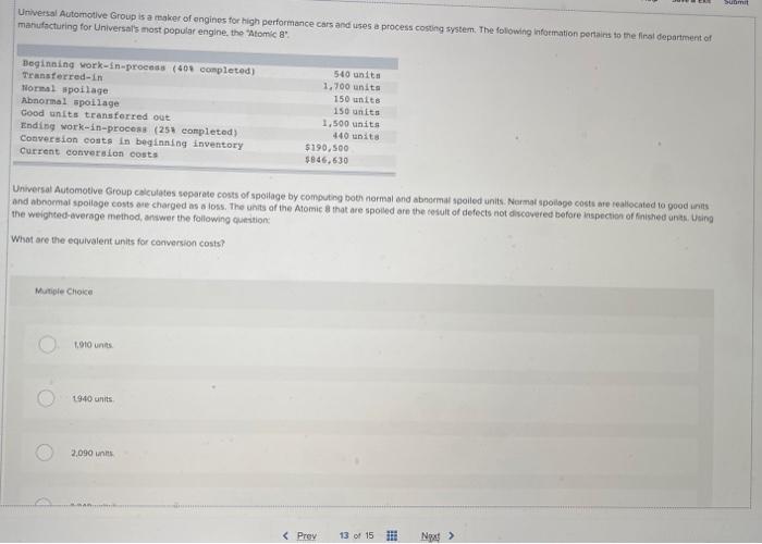 process beginning Inventory, June 1 Units transferred in Work in process ending