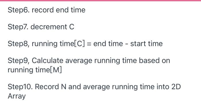 the menu for input N and number of experiment M to calculate