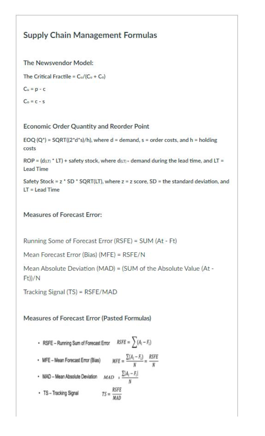 your firm's production process. Every widget the firm makes contains two plastic