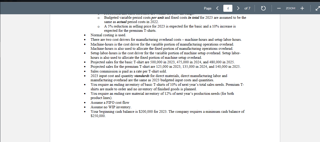 \multicolumn{2}{|l|}{ Actual Manufacturing Overhead Costs - 2022 } \\ \hline & \multicolumn{2}{|c|}{