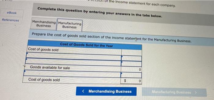 data for a merchandising company and a manufacturing company, Music World Wave-Board