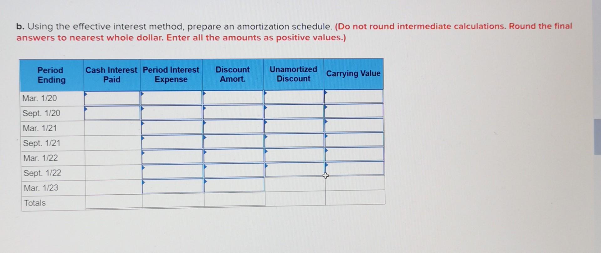 issue price assuming a market interest rate of 9% on the date