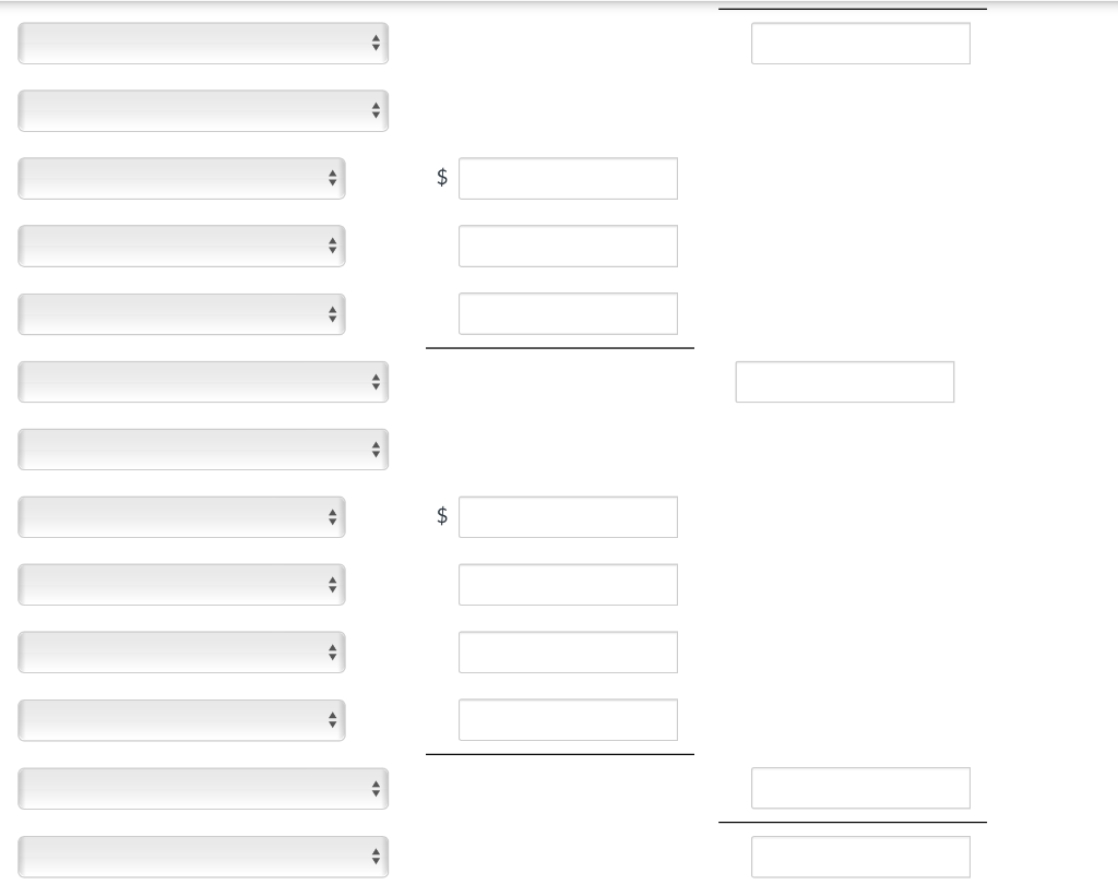 of goods sold Gross profit 249,480466,560 Operating expenses $159,300 Lossonsaleofequipment3,24086,940162,540 Interest expense