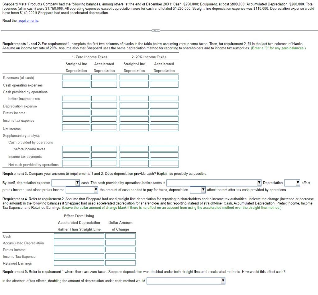 Options for Requirement 3 1. does not provide / provides / reduces