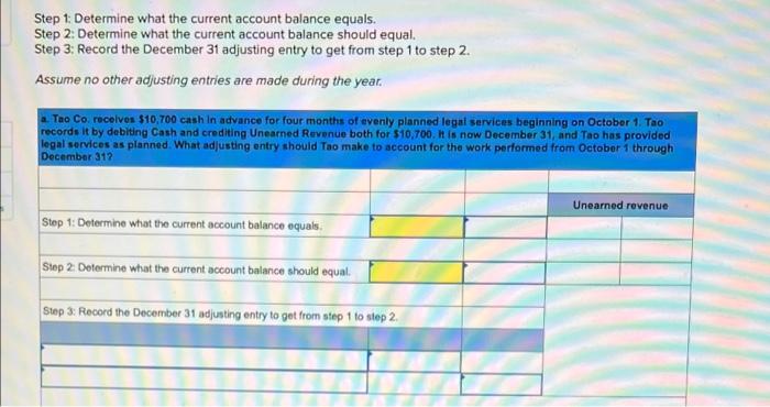 Please Help I greatly appreciate it!!! Step 1: Determine what the current