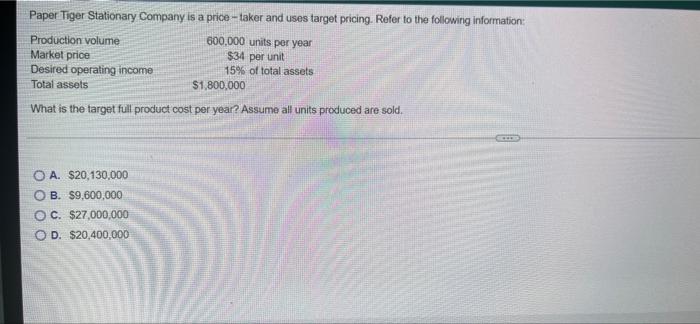 its two product lines, blankets and pillows, as follows Blankets Pillows Total