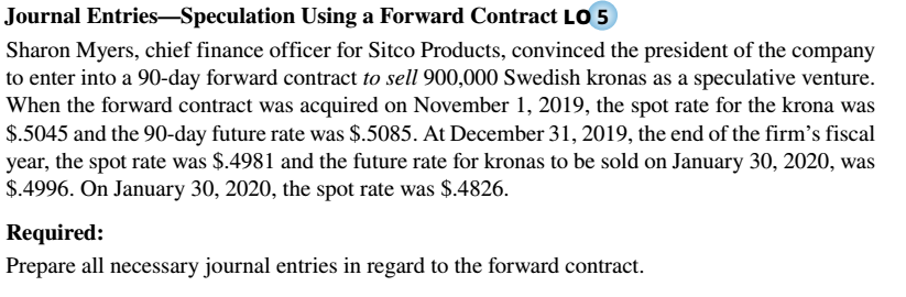 Contract LO 5 Use the data given in Exercise 12-9, except assume