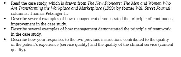  . Read the case study, which is drawn from The New