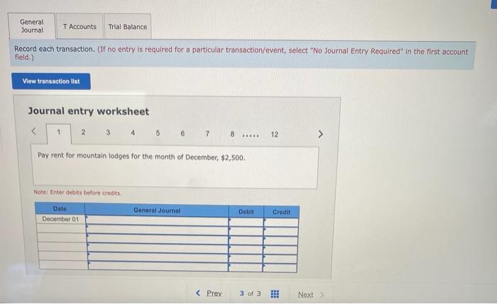 following account balances. EAGLEEYE EXPEDITIONS Trial Balance November 30, 2024 Accounts Debito