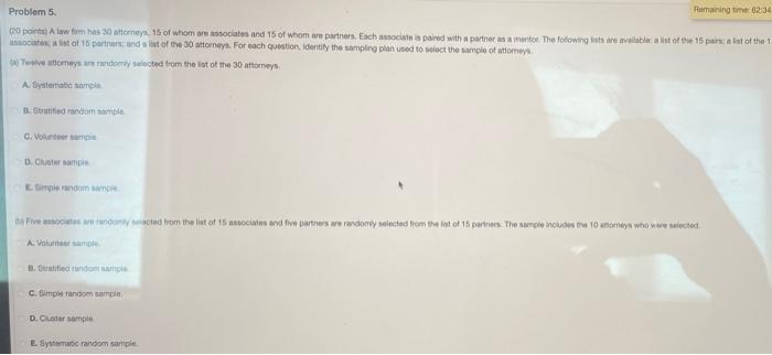 For each part, solect the best response. (a) Consider the following variables