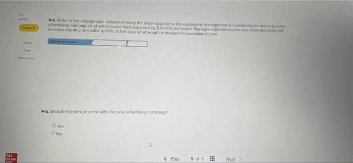 expenses Contribution margin Fixed expenses 11,200,000 140,000 10,000 295,000 72,000 Operating income