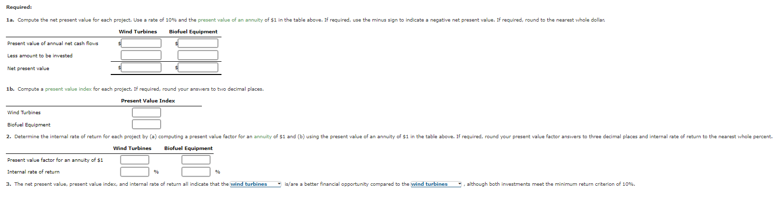 Retail Store Expansion 1 $119,000 $99,000 97,000 117,000 2 3 84,000 80,000