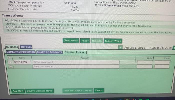 employees who are paid on a weekly 1) Using the General Journal