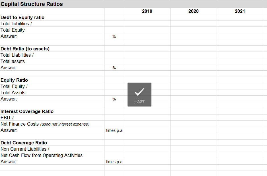 Please answer the question in imagine or make an excel table and