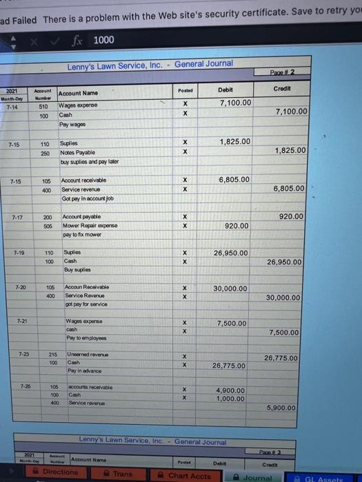 gl revenue- expense. after that we need to do the trail balance