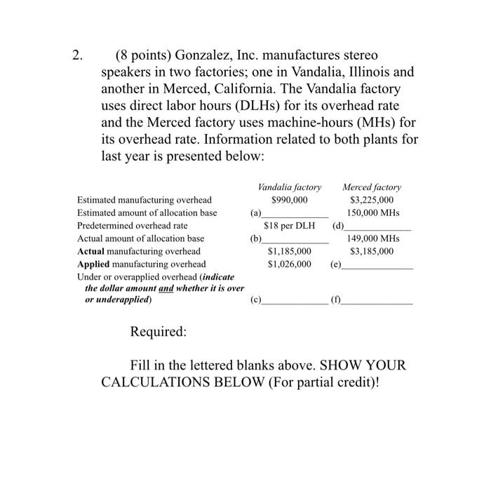 can anyone help me with this problem please ? ( 8 points)