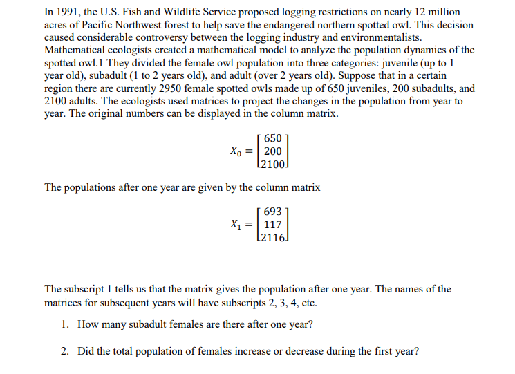 Solve the First two questions in excel sheet. In 1991, the U.S.