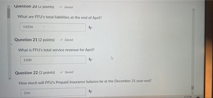 at the end of each month April 2 You borrow $1,600 from