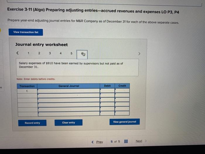 have been incurred but are not paid as of December 31. c.