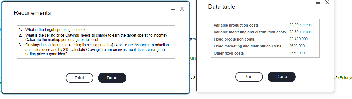 and sells them to vendors in cases of 30 bars. Although Cravings