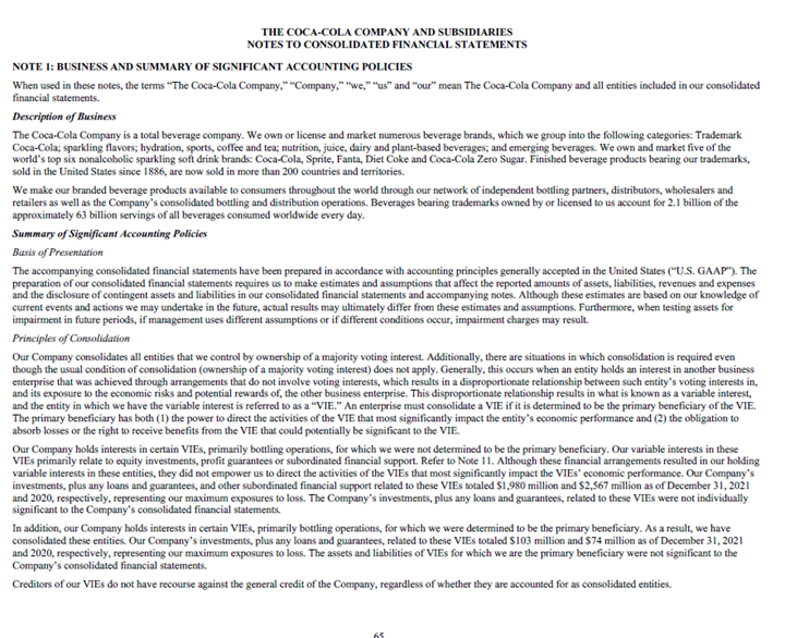 credit. 3. What does Coca-Cola's debt to equity ratio tell you about