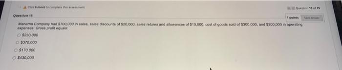 answer them all please! &Cs Submit to complete this Question 15 of