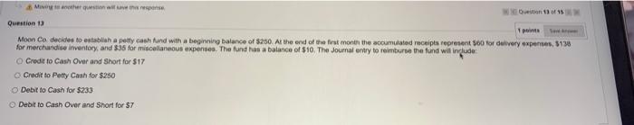 15 Question 15 Manama Company had $700,000 in sales, sales discounts of