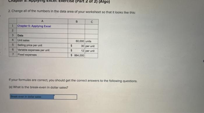 your own worksheet version of the Review Problem example in the text.