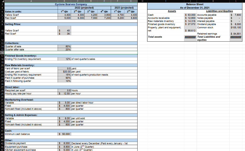 develop your spreadsheet skills. You are to complete this assignment with your