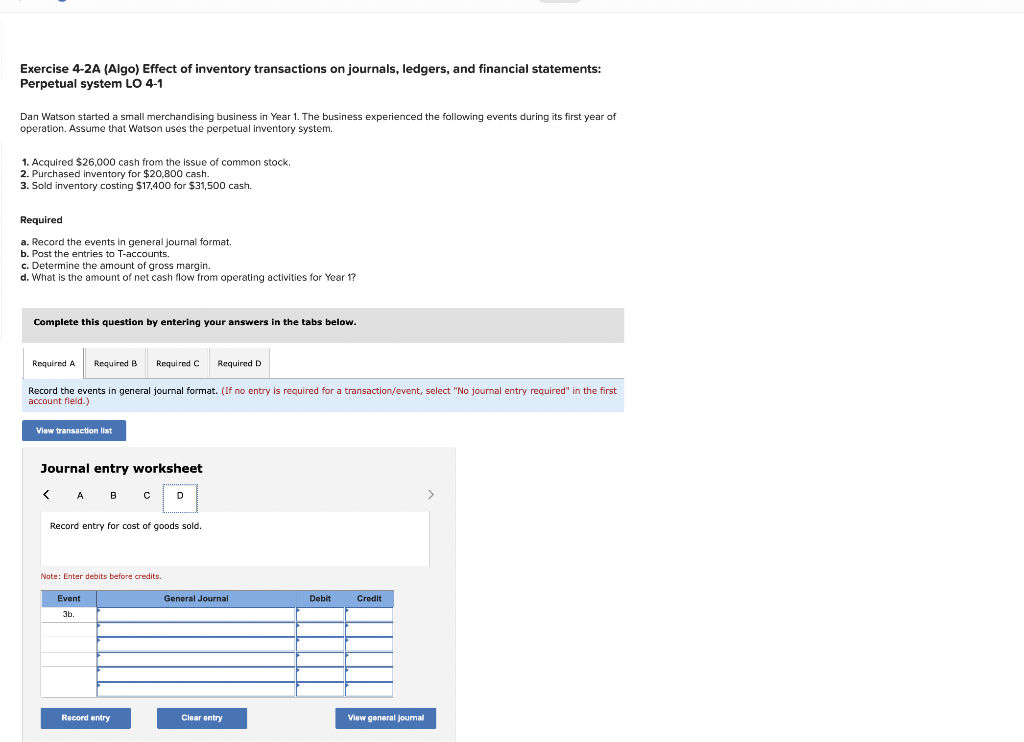 started a small merchandising business in Year 1. The business experienced the