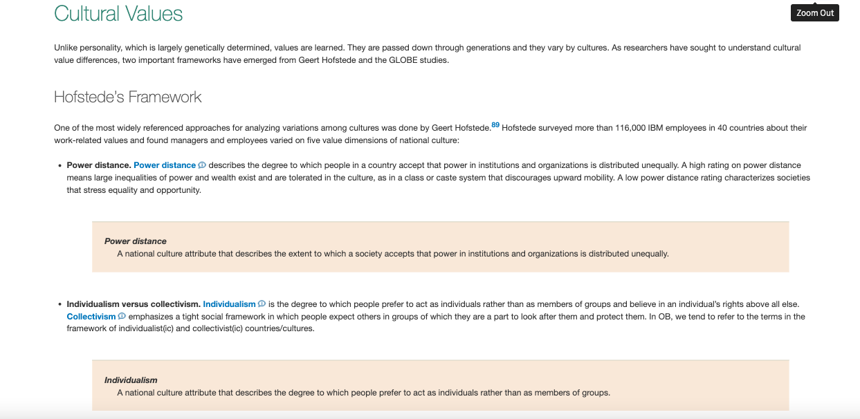 1) Provide an example of a decision you will make (or have