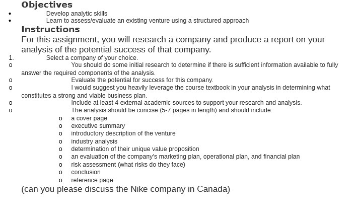  Objectives Develop analytic skills . . Learn to assess/evaluate an existing