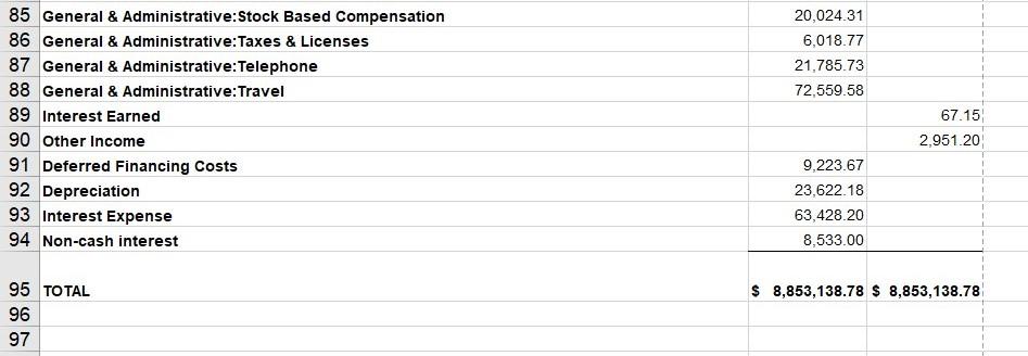 8 Cash -B of A #1649 Ckg 9 Cash -B of A