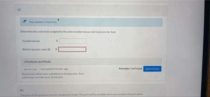 Media Save for Later Attempts: 1 of 3 used Submit Answer thuba