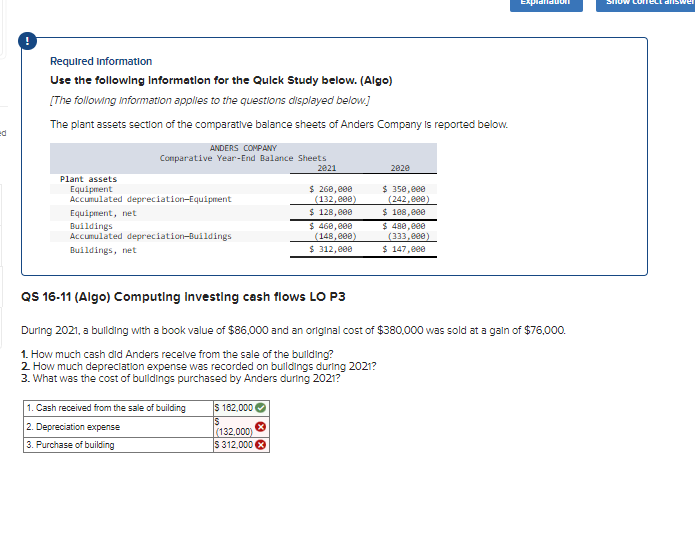 Hello Explondon SHOW COTELL Gswer ed Required Information Use the following Information