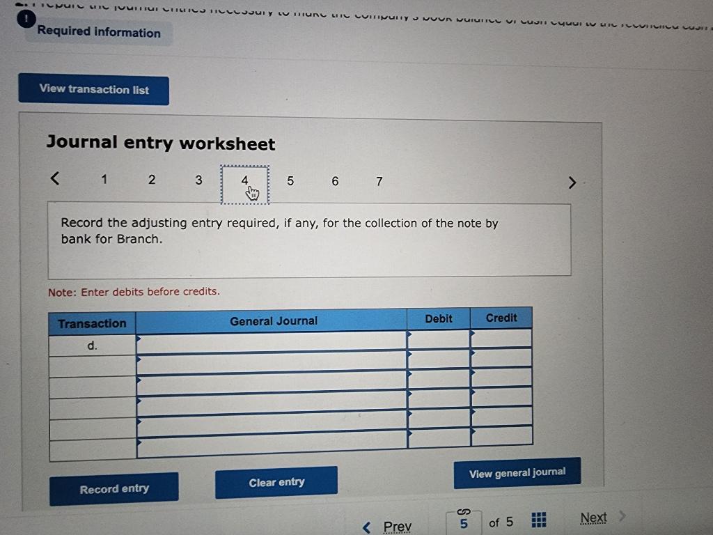 balance as of July 31. a. On July 31, the company's Cash