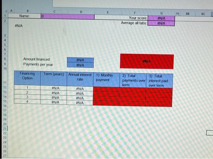 left blank, you will not be able to see your score. 2