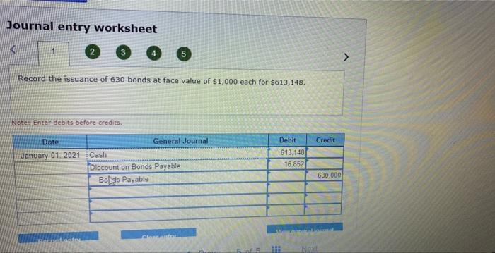 with a face value of $1,000, a stated interest rate of 5