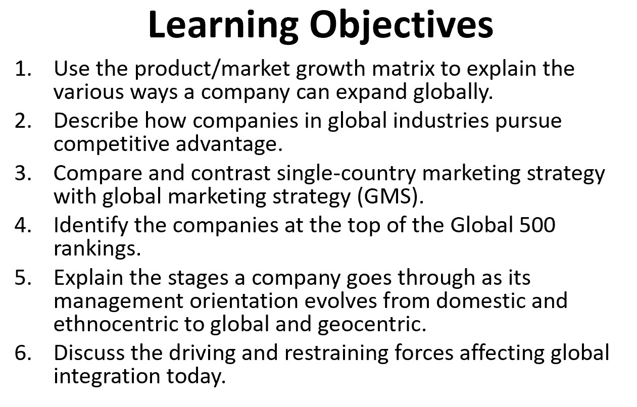 FROM REAL LIFE. IN ONE PAGE Global Marketing WARREN J. KEEGAN MARK