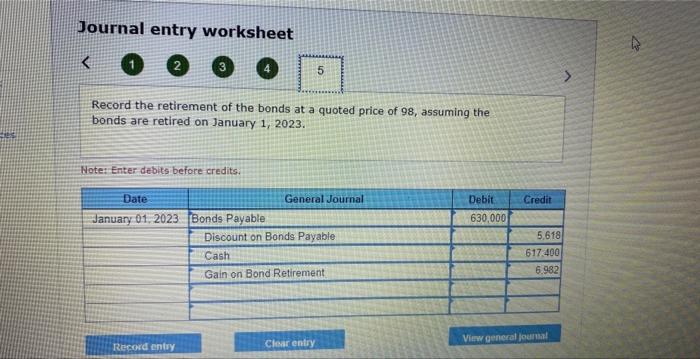 uses the straight-line bond amortization method and adjusts for any rounding errors