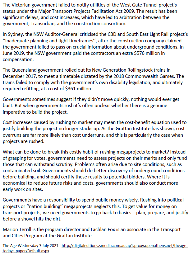 rush Mari an Terri\" Lachian Fox Australia's state and federal governments have